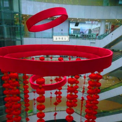 中庭電動(dòng)吊鉤一噸和五噸吊裝時(shí)