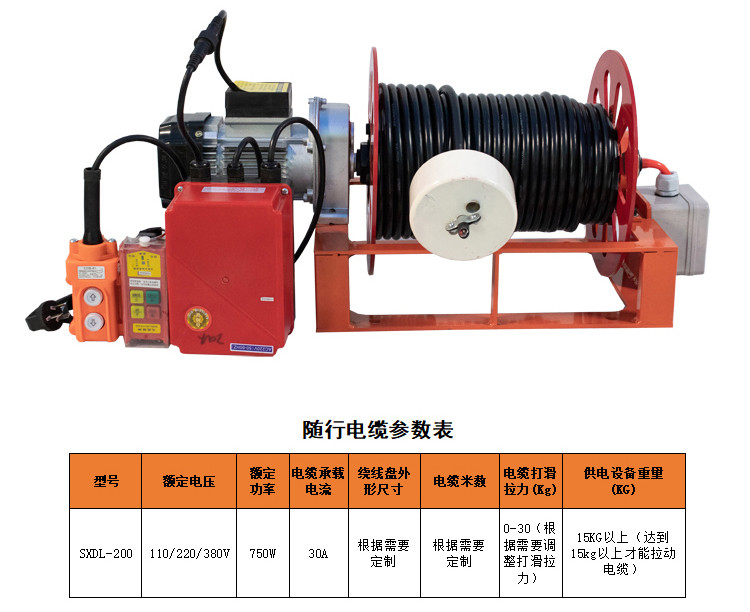 隨行電纜系統(tǒng)